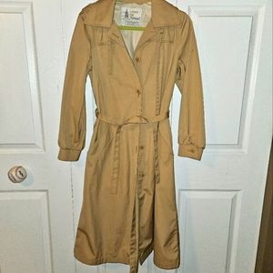 Vintage London Fog Maincoats Hooded Raincoat